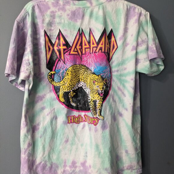 Lot of 2 Def Leppard t-shirts small juniors - Picture 4 of 7